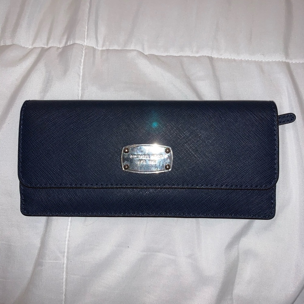 Michael Kors EST. 1981 Dark/Navy Blue Wallet
